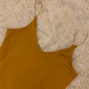 Mustard Yellow Body Suit - Sz S